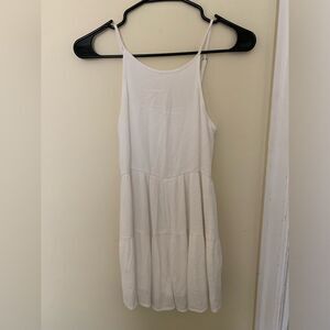 Abercrombie kids girls white flowy romper size 11/12